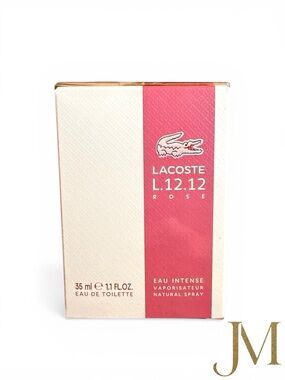Lacoste L.12.12 Rose Eau de Toilette 35ML/1.1 fl oz | NIB & Sealed